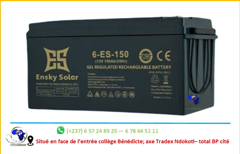 BATTERIE GEL 150Ah Esk